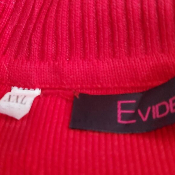 Red Blazer Sweater Combo all in one - Picture 4 of 4